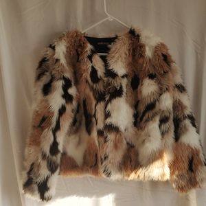 Lanshifei Vegan Faux Fur Coat